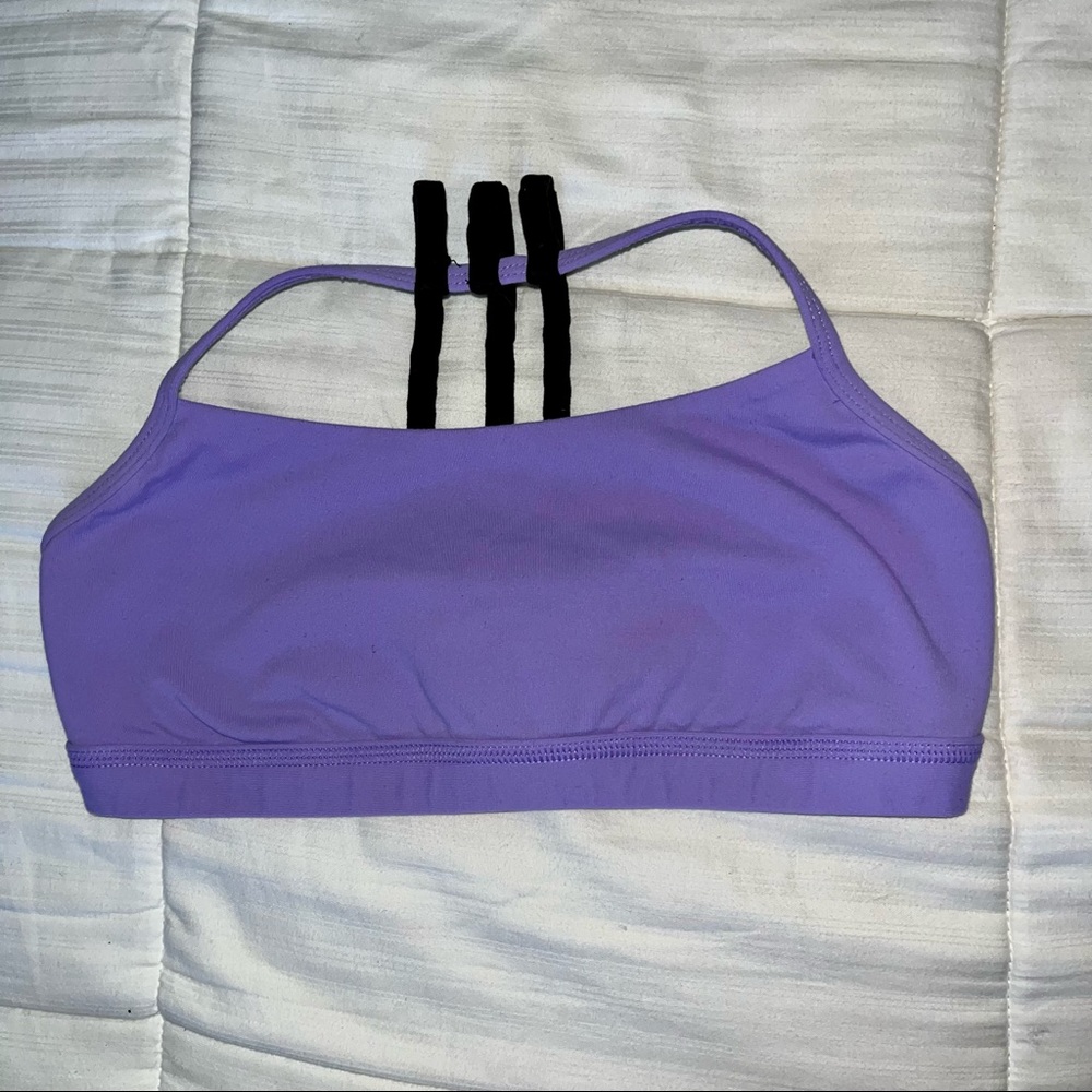 Jo + Jax Purple XS Adult Sports Bra